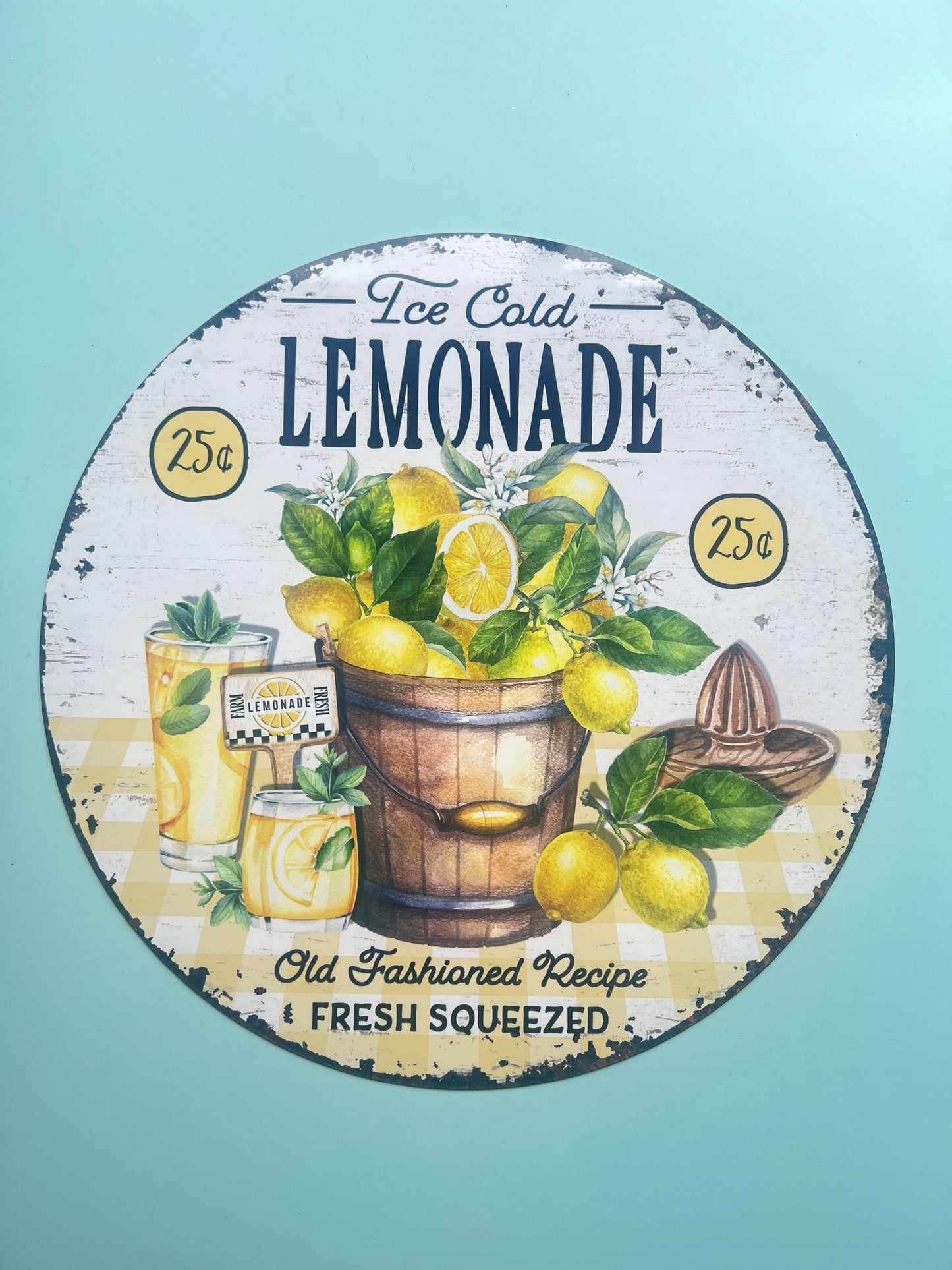 Lemonade Wreath Sign