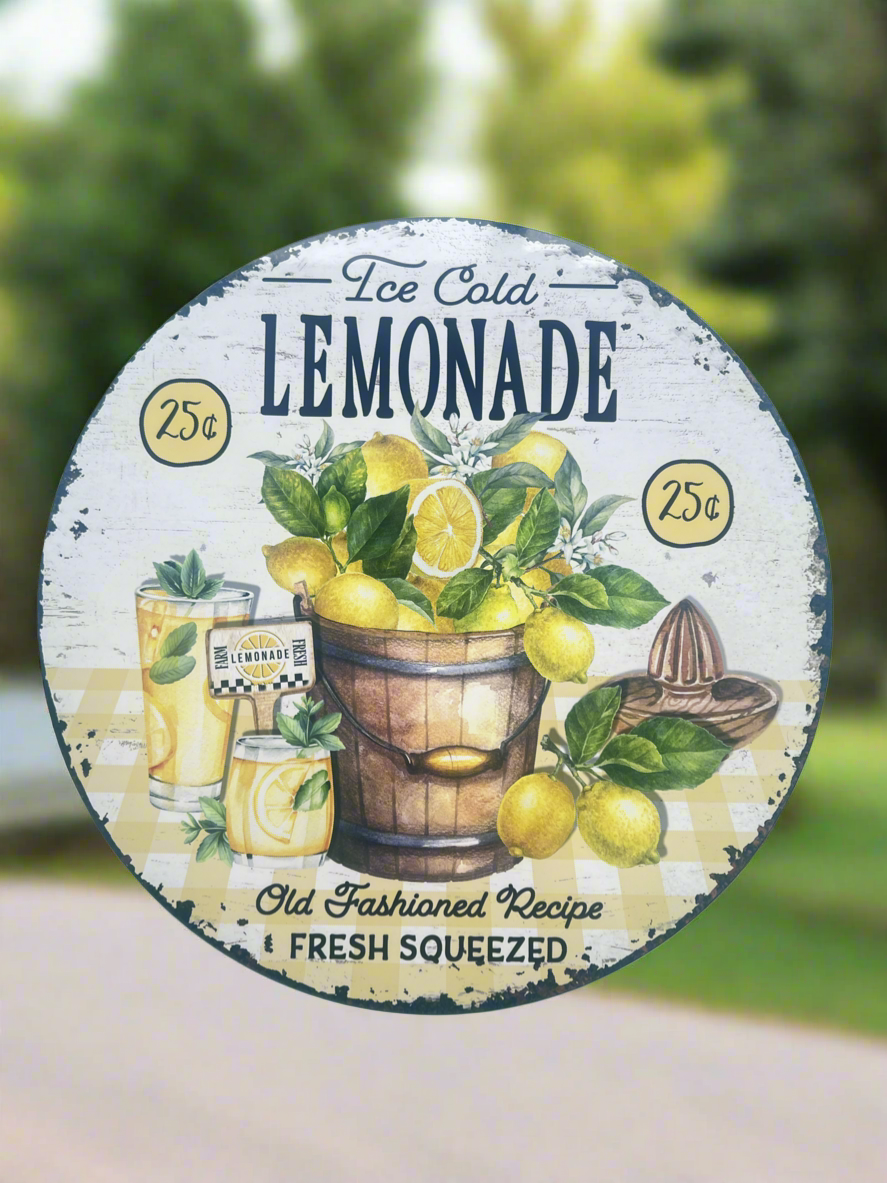 Lemonade Wreath Sign